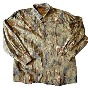 Magellan Shirt Archery Big Buck Men's XXL Cotton Long Sleeve Hunting Attire